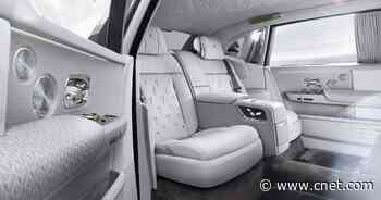 Bespoke Rolls-Royce Phantom Platino Has Seats Made From Bamboo Fabric     - CNET