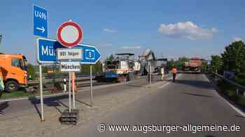 Aichach-Friedberg: Hier ist noch gesperrt: So laufen die Bauarbeiten an der A8 | Friedberger Allgemeine - Augsburger Allgemeine