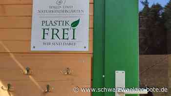 Waldkita in Ebhausen: Die Waldwichtel sind jetzt auch offiziell plastikfrei