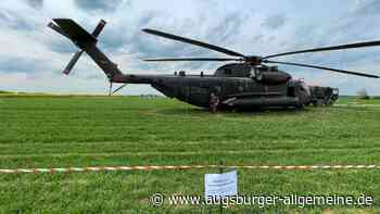 Technische Probleme: Gestrandeter Bundeswehr-Hubschrauber wieder in Laupheim