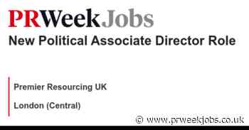 Premier Resourcing UK: New Political Associate Director Role