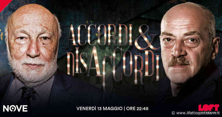 Toni Capuozzo e Domenico De Masi ospiti di Accordi&Disaccordi il 13 maggio alle 22.45 su Nove. Con Marco Travaglio