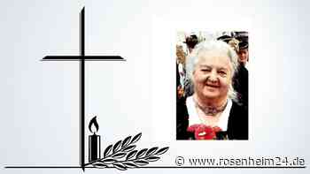 „Sie hatte einen ansteckenden Lebenswillen“: Rosenheimer Trachtlerin Juliane Danzl ist gestorben