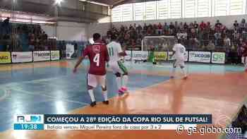 Fora de casa, Itatiaia surpreende Miguel Pereira e vence por 3 a 2 na estreia da Copa Rio Sul de Futsal - Globo.com