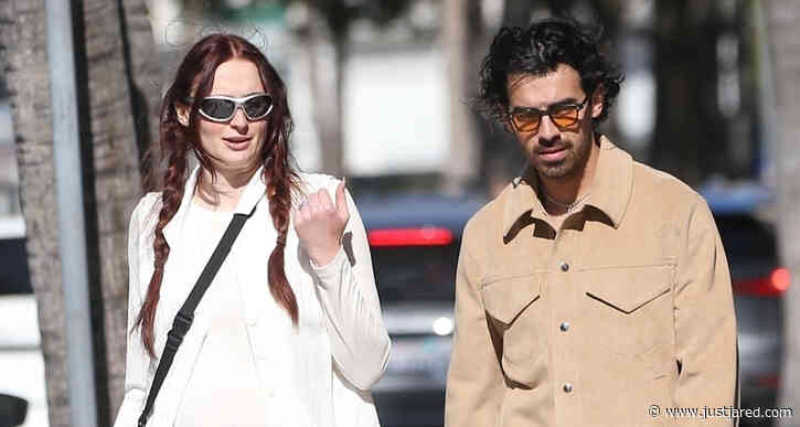 Sophie Turner Flashes Bare Baby Bump While Shopping with Joe Jonas