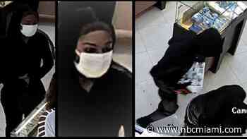 Suspects Wanted in Smash-and-Grab Robbery at Sawgrass Mills Jewelry Store