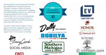 BUSINESS BEAT: Coldwater Area Chamber thanks “Chamber Champions” - WTVB