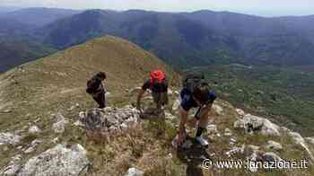 Sismondi-Pacinotti sulla vetta Scalata al monte Prato Fiorito - LA NAZIONE