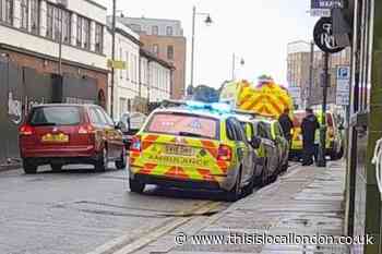 Lowfield Street Dartford: Person dies after collapsing
