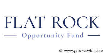 Flat Rock Opportunity Fund (FROPX) Announces $0.35 Special Distribution