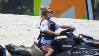 Britney Spears and Sam Asghari Jet Ski In Cabo, After Pregnancy Announcement