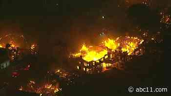 WATCH LIVE: Officials to give update on Southern CA brush fire that's burned at least 20 homes