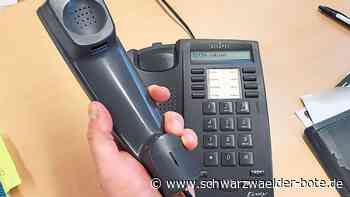 Betrug in Schramberg - Betrüger rufen mit ehemaligem Polizisten den Falschen an - Schwarzwälder Bote