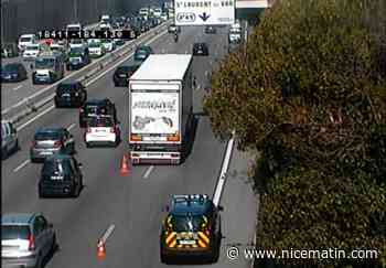 Un accident provoque d'importants bouchons entre Antibes et Nice sur l'A8