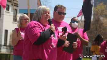 Hamilton hospital staff call for wage cap imposed by Ford government to be lifted