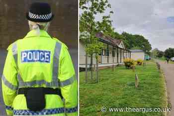 Police conduct patrols in Buckingham Park, Shoreham, after criminal damage - The Argus