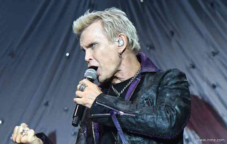 Billy Idol reschedules 2022 UK and European tour due to “health challenges”