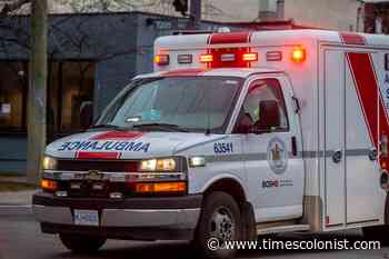 Cyclist taken to hospital after being struck by car in Sidney - Times Colonist