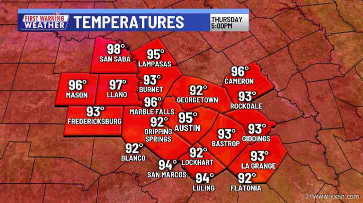 Forecast: Hot and then hotter