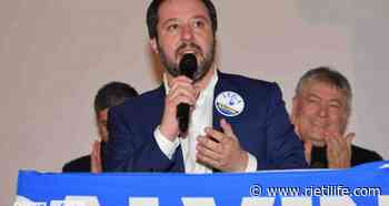 Matteo Salvini a Rieti per le Comunali: supporta la lista della Lega Rieti e il candidato sindaco Daniele Sinibaldi - Rieti Life