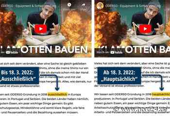 Auch Kliemanns Oderso-Mode kommt doch nicht nur aus Europa - nord24