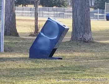 Police looking into graffitied hate messages in Fort Saskatchewan park - FortSaskOnline.com