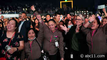 Cosmopolitan of Las Vegas resort gives surprise $5,000 bonuses to all 5,400 workers