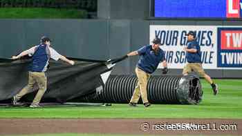 Astros lead Twins 5-1 with game suspended after 3 innings