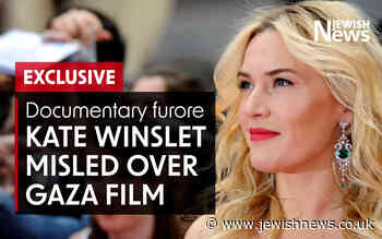 EXCLUSIVE: Kate Winslet misled over Gaza conflict documentary - Jewish News