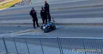 Man killed in motorcycle crash near Traffic Bridge