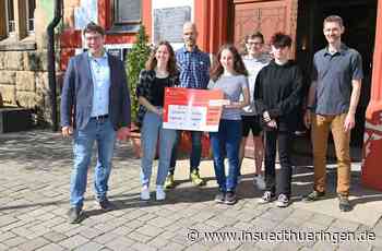 Spendenübergabe - Laufen für die Ukraine-Hilfe - inSüdthüringen