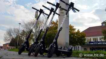 Noch mehr E-Scooter in Jena unterwegs - Thüringische Landeszeitung
