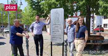 Trebur: Informationstafel erinnert an eine Pilgerreise - Main-Spitze