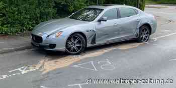 Maserati-Unfall in Waltrop: Auch ein Mercedes CLA wurde beschädigt - Waltroper Zeitung