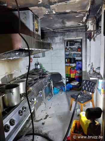 Hevige brand in restaurant in Anderlecht - BRUZZ