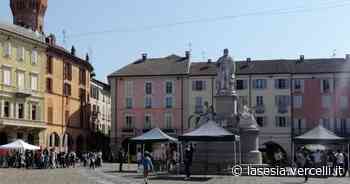 Vercelli: caccia al tesoro tra gli stand in piazza per conoscere l'Europa - La Sesia | Cronaca