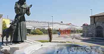 Vercelli: dopo 6 mesi torna in funzione la fontana di Billiemme - La Sesia | Cronaca