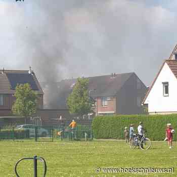 Woningbrand aan de Roerdompsingel in Numansdorp - Hoeksche Waard Nieuws