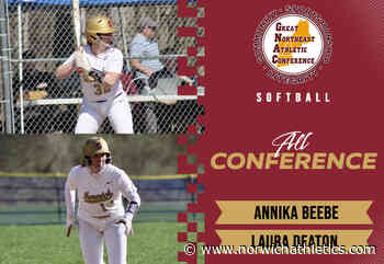 Softball: Beebe, Deaton earn GNAC All-Conference recognition - norwichathletics.com