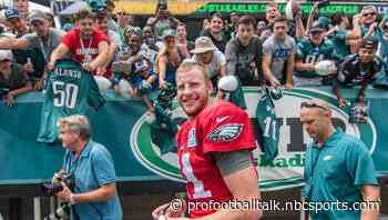 Carson Wentz and Commanders face Eagles Weeks 3 and 10, Colts Week 8