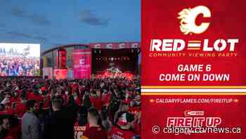 Calgary Flames host viewing party outside 'Dome for Friday away game | CTV News - CTV News Calgary