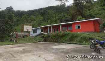 Labores de mantenimiento a sedes educativas en zona rural de Tesalia - Huila
