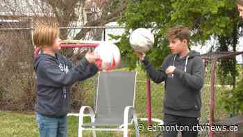 Ukrainian families given housing, soccer equipment in Edmonton - CTV News Edmonton