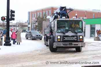 Boisterous freedom convoy cruises through Swift Current - SwiftCurrentOnline.com - Local news, Weather, Sports, Free Classifieds and Job Listings - SwiftCurrentOnline.com