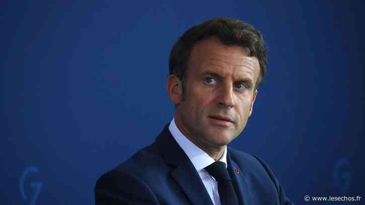 A Aubervilliers, Macron lance la campagne des législatives devant ses troupes - Les Échos