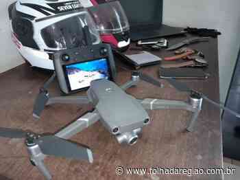 Com ajuda de drone, polícia localiza objetos roubados em residência de Birigui - Folha da Região
