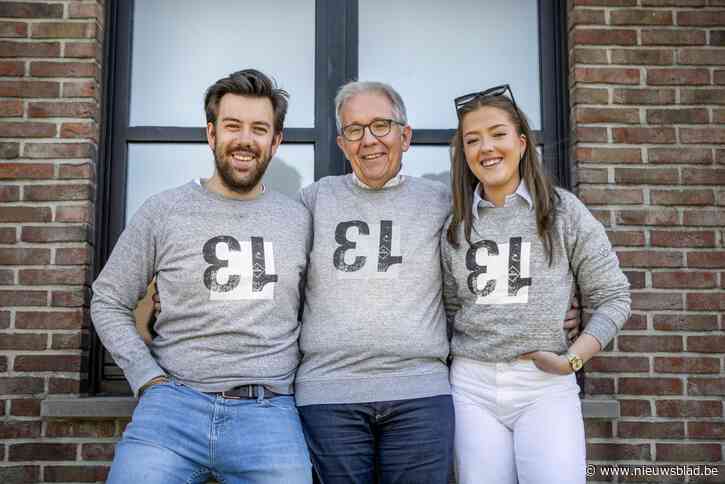 Vader, zoon en dochter zijn geboren op vrijdag de dertiende: “Ongeluk? 13 is ons geluksgetal”