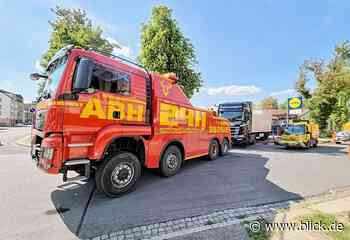 200 Liter Betriebsstoff eines LKW ausgelaufen | blick.de - Chemnitz - Blick.de