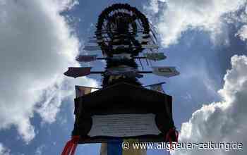 Maibaum-Wettbewerb: Teilnehmern winken Limonade und Bier - Allgäuer Zeitung