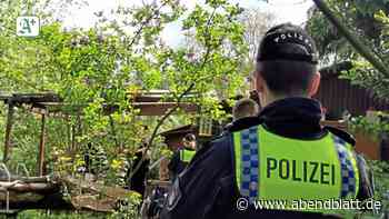 Polizei Hamburg: Razzia in Bergedorfs unheimlicher Laubenkolonie - Hamburger Abendblatt